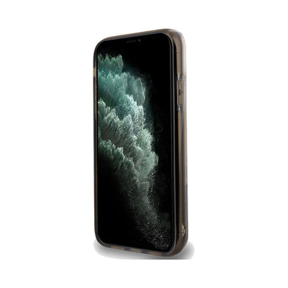 Karl Lagerfeld Liquid Glitter Choupette – iPhone 11 dėklas (skaidrus)