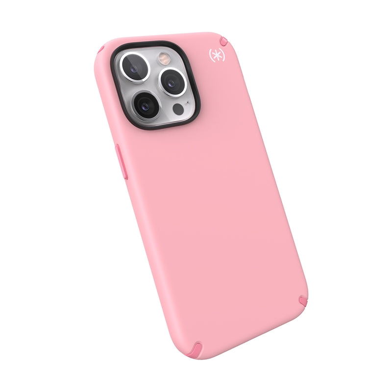 Speck Presidio2 Pro – dėklas iPhone 13 Pro su MICROBAN danga (Rosy Pink/Vintage Rose)