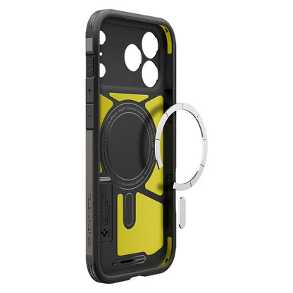 Spigen Tough Armor T Mag MagSafe - Dėklas iPhone 17 Pro (Metalo pilka)