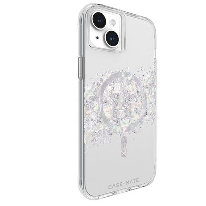 Case-Mate Karat MagSafe – iPhone 15 Plus dėklas su perlamutru („A Touch of Pearl“)