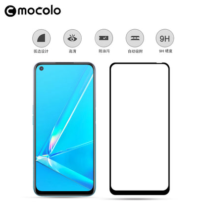 Mocolo 2.5D visos dangos apsauginis stiklas, skirtas OPPO A92