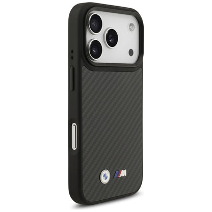 BMW M Kevlar Matinis MagSafe dėklas – iPhone 17 Pro (Juodas)