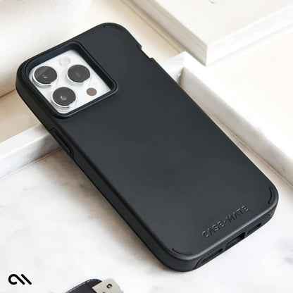 Case-Mate Tough Duo - „iPhone 15 Pro Max“ dėklas (juodas)