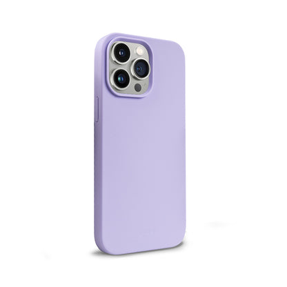 "Crong Color Cover" skysto silikono dėklas "iPhone 14 Pro Max" (violetinis)