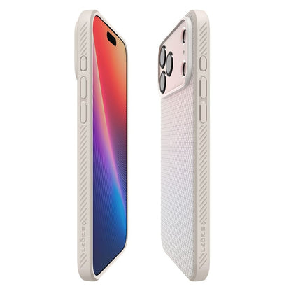 Spigen Liquid Air – Dėklas iPhone 17 Pro (Natūralaus Titano)