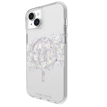 Case-Mate Karat MagSafe – iPhone 15 Plus dėklas su perlamutru („A Touch of Pearl“)