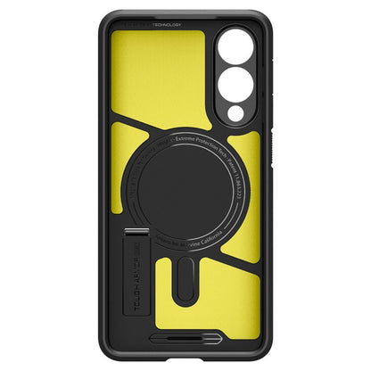 Spigen Tough Armor MagSafe – Dėklas, skirtas Samsung Galaxy S25 Edge (juodas)