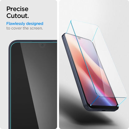 Spigen Glas.TR Slim 2 vnt. – Grūdintas stiklas, skirtas Samsung Galaxy A16 4G/5G / A26 5G / A17 4G/5G (2 vnt.)