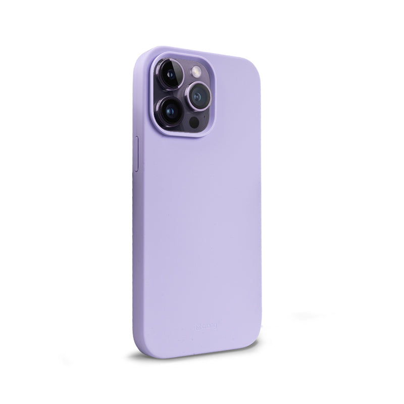 "Crong Color Cover" skysto silikono dėklas "iPhone 14 Pro Max" (violetinis)
