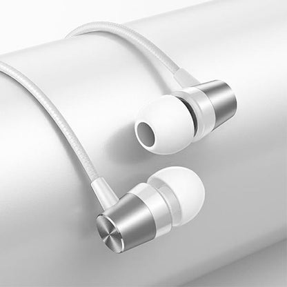 USAMS EP-42 - 3,5 mm lizdo laidinės ausinės (baltos)