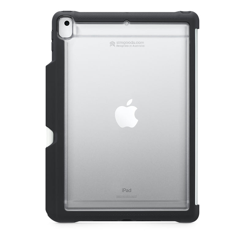 STM Dux Shell Duo - dėklas skirtas iPad 10.2 colio (2021) / 8 (2020) / 7 (2019) (juodas)