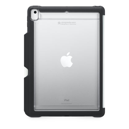 STM Dux Shell Duo - dėklas skirtas iPad 10.2 colio (2021) / 8 (2020) / 7 (2019) (juodas)