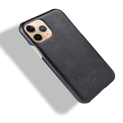 Crong Essential Cover - PU odos dėklas, skirtas iPhone 11 Pro (juodas)