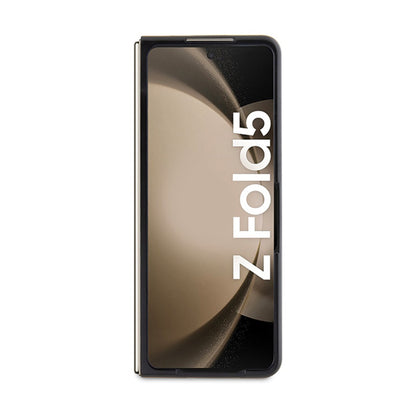 Karl Lagerfeld NFT Saffiano Karl & Choupette Pin - Samsung Galaxy Z Fold 5 dėklas (juodas)