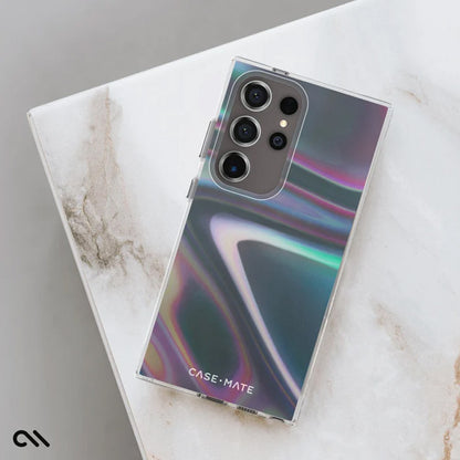 Case-Mate Soap Bubble – dėklas, skirtas „Samsung Galaxy S24 Ultra“ (perlamutrinis)