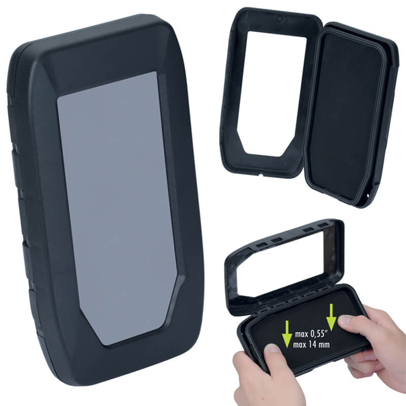 iGrip Universalus dviratininko laikiklis prie vairo „Splashbox“ išmaniems telefonams