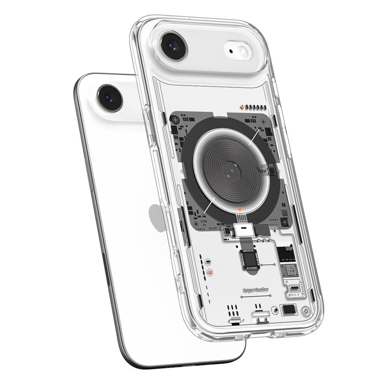 Spigen Ultra Hybrid Mag MagSafe dėklas, skirtas iPhone Air (Neo One)