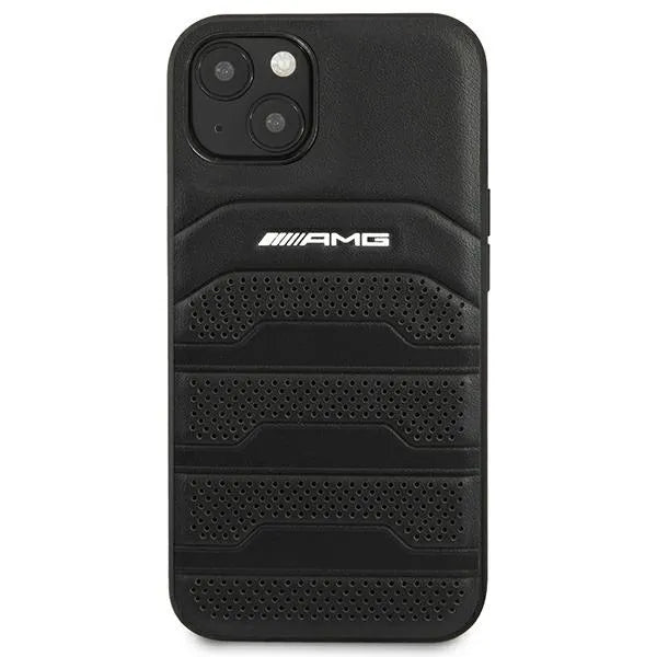 AMG Debossed Lines – dėklas iPhone 14 Plus (juodas)