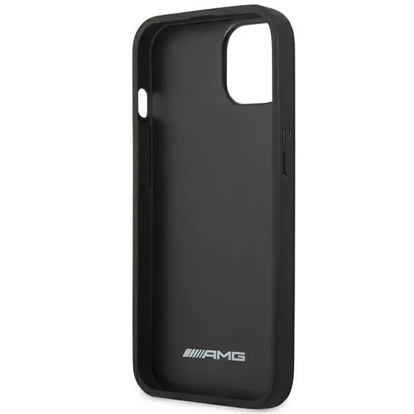 AMG Debossed Lines – dėklas iPhone 14 Plus (juodas)