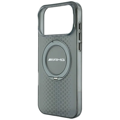 AMG IML Double Layer Urban Line dėklas su „Ring Stand“ ir „MagSafe“ – „iPhone 18 Pro Max“ / „17 Pro Max“ (pilkas)