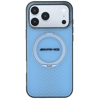 AMG IML Double Layer Urban Line su MagSafe žiedu-stovu – dėklas, skirtas iPhone 18 Pro Max / 17 Pro Max (mėlynas)