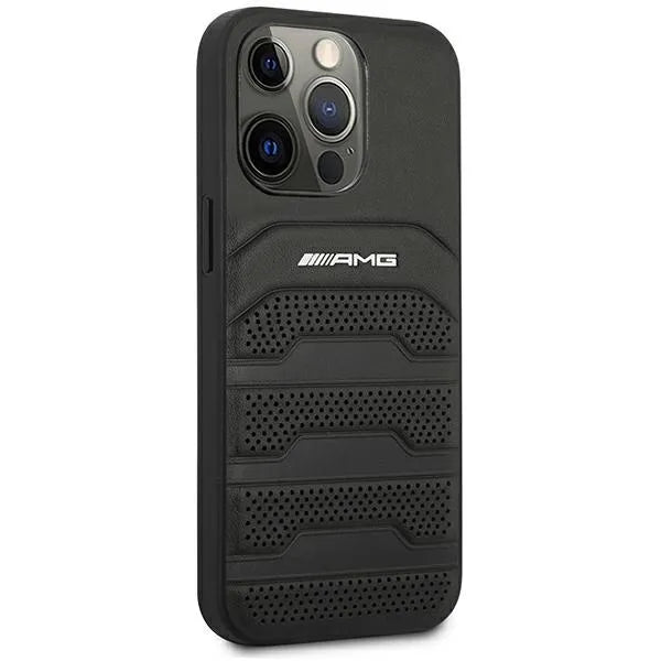 AMG įspaustos linijos – dėklas, skirtas „iPhone 14 Pro Max“ (juodas)