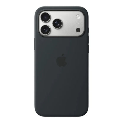 Apple silikoninis dėklas – silikoninis dėklas su MagSafe, skirtas iPhone 17 Pro Max (juodas)