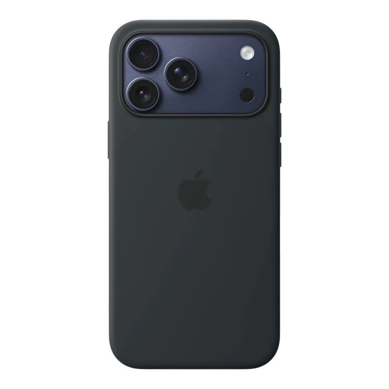 Apple silikoninis dėklas – silikoninis dėklas su MagSafe, skirtas iPhone 17 Pro Max (juodas)