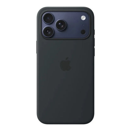 Apple silikoninis dėklas – silikoninis dėklas su MagSafe, skirtas iPhone 17 Pro Max (juodas)