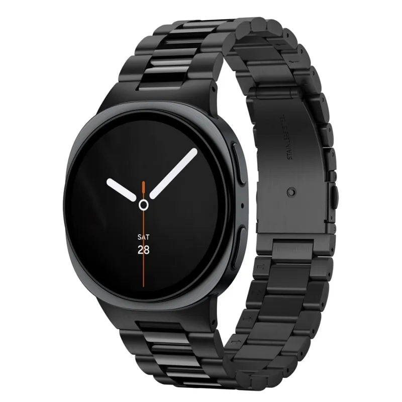 Apyrankė Spigen Modern Fit Band 316L, skirta Samsung Galaxy Watch 9 / 8 / 8 Classic 40 / 44 / 46 mm (juoda)
