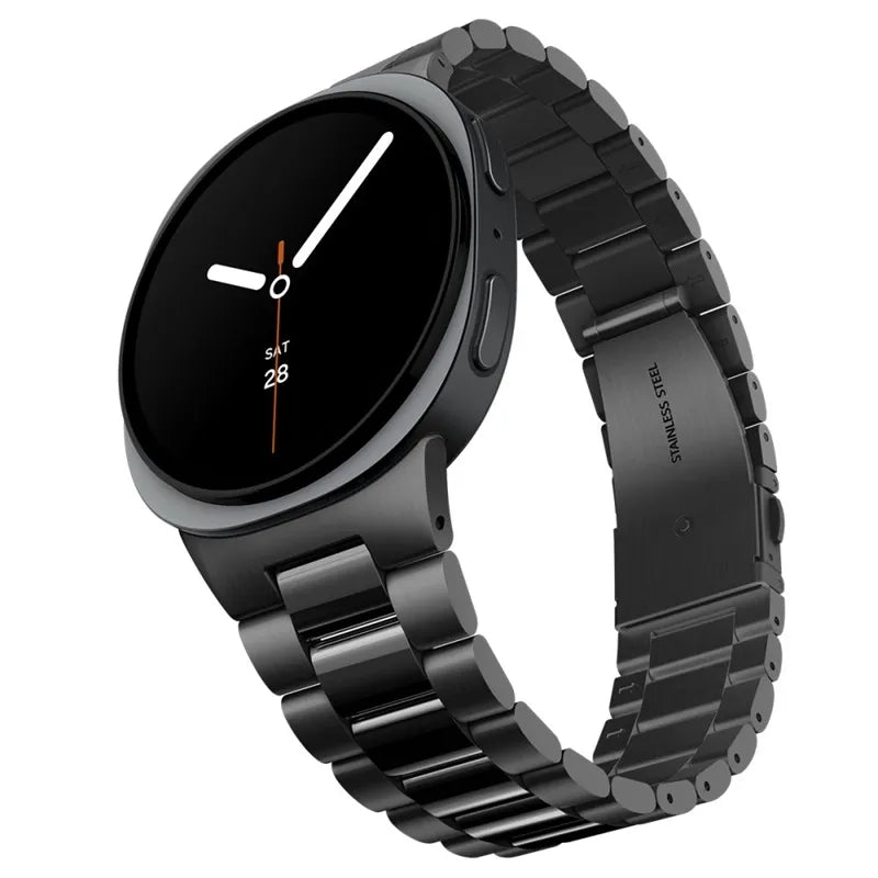 Apyrankė Spigen Modern Fit Band 316L, skirta Samsung Galaxy Watch 9 / 8 / 8 Classic 40 / 44 / 46 mm (juoda)