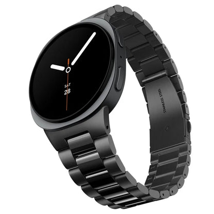 Apyrankė Spigen Modern Fit Band 316L, skirta Samsung Galaxy Watch 9 / 8 / 8 Classic 40 / 44 / 46 mm (juoda)