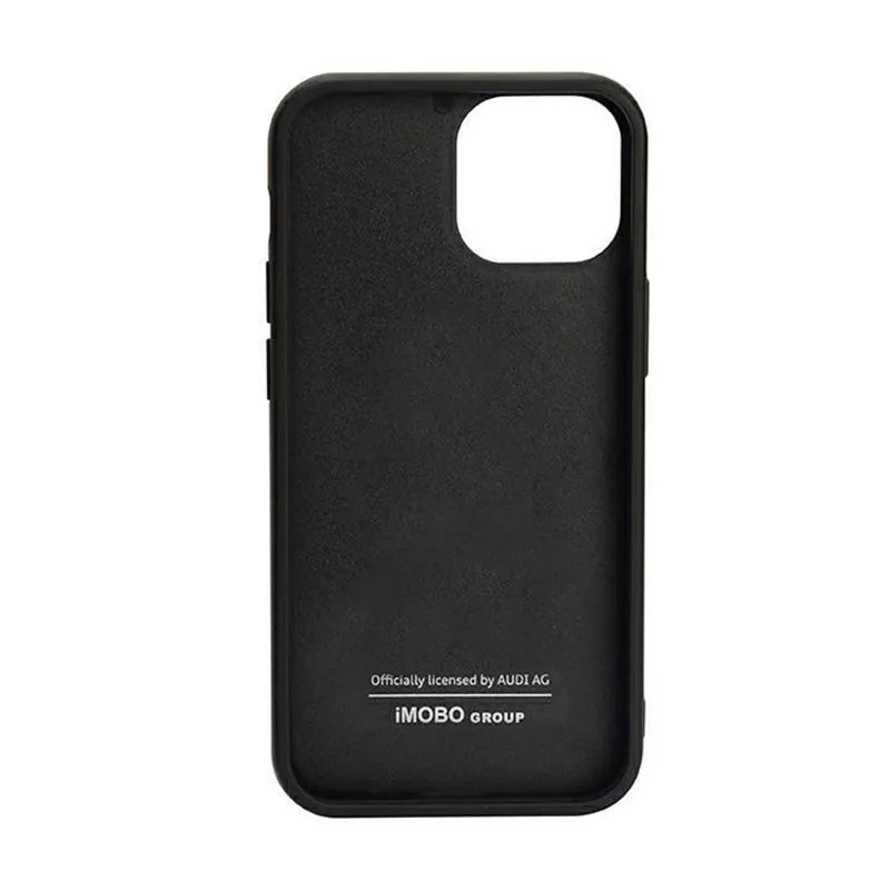 Audi Carbon pluošto dėklas, skirtas iPhone 14 Pro (juodas)