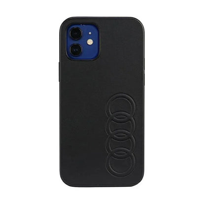 Audi dirbtinė oda - dėklas, skirtas iPhone 11 Pro (juoda)