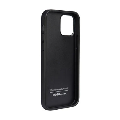 Audi dirbtinė oda - dėklas, skirtas iPhone 11 Pro (juoda)