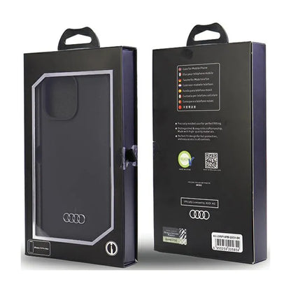 Audi silikoninis dėklas – dėklas, skirtas iPhone 14 Pro Max (juodas)