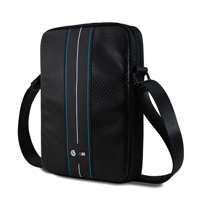 "BMW Carbon Blue Stripes" - 8" planšetinio kompiuterio dėklas (juodas)