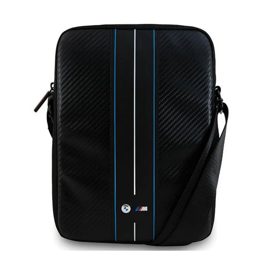 "BMW Carbon Blue Stripes" - 8" planšetinio kompiuterio dėklas (juodas)