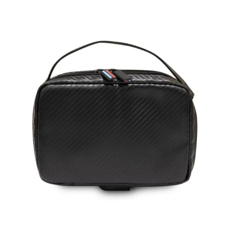 BMW Carbon Tricolor - Krepšys / organizatorius su išoriniu USB prievadu (juodas)