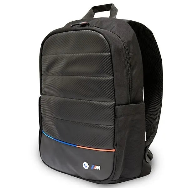 BMW Carbon Tricolor – kuprinė 16" nešiojamam kompiuteriui (juoda)