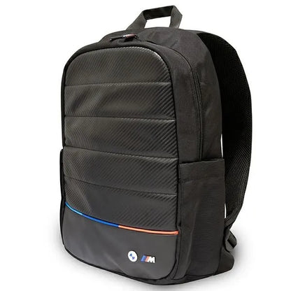 BMW Carbon Tricolor – kuprinė 16" nešiojamam kompiuteriui (juoda)