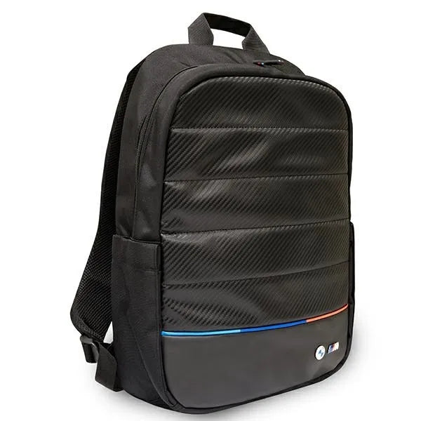 BMW Carbon Tricolor – kuprinė 16" nešiojamam kompiuteriui (juoda)