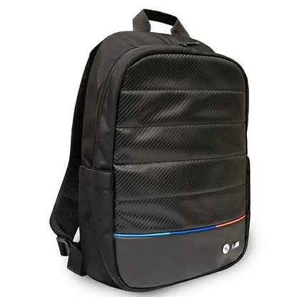 BMW Carbon Tricolor – kuprinė 16" nešiojamam kompiuteriui (juoda)