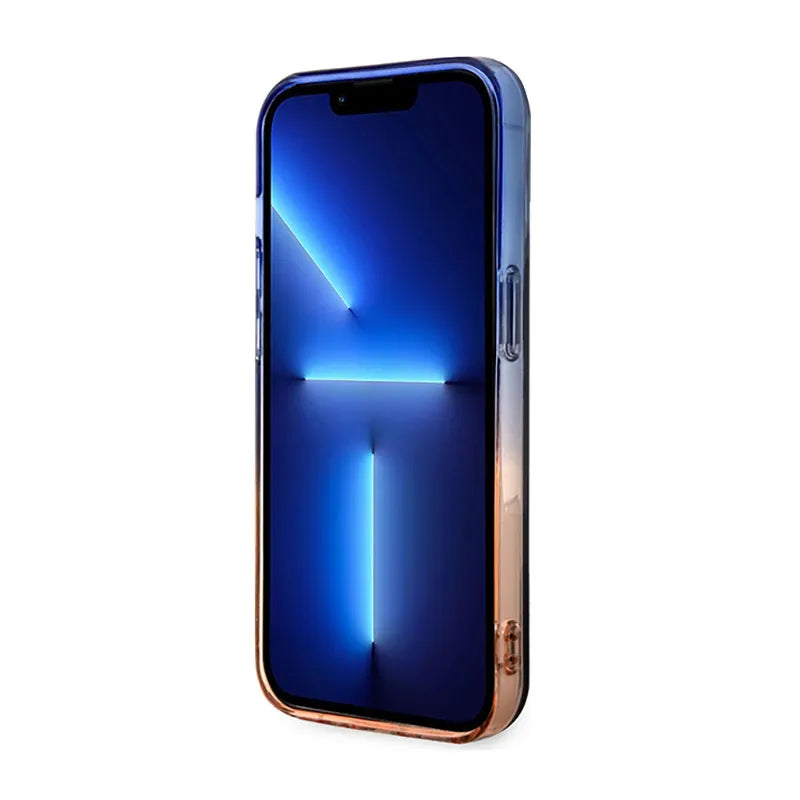 BMW Gradient Bumper MagSafe – dėklas, skirtas iPhone 14 Pro Max (pilkas)