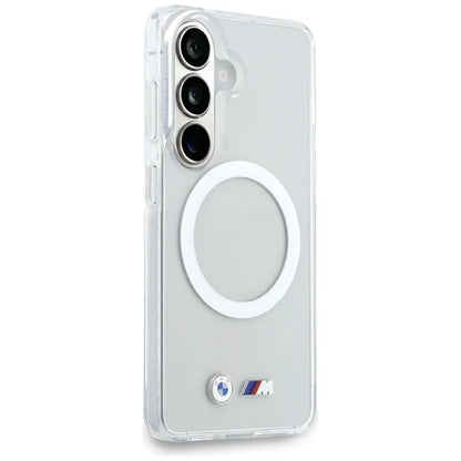 BMW IML Smūgiams Atsparus Metalinis Logotipas MagSafe - Samsung Galaxy S26 dėklas (Skaidrus)