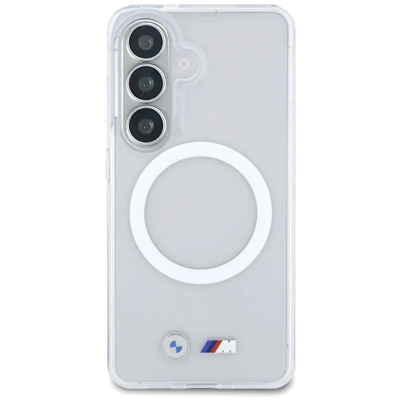 BMW IML Smūgiams Atsparus Metalinis Logotipas MagSafe - Samsung Galaxy S26 dėklas (Skaidrus)