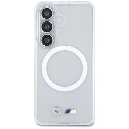 BMW IML Smūgiams Atsparus Metalinis Logotipas MagSafe - Samsung Galaxy S26 dėklas (Skaidrus)