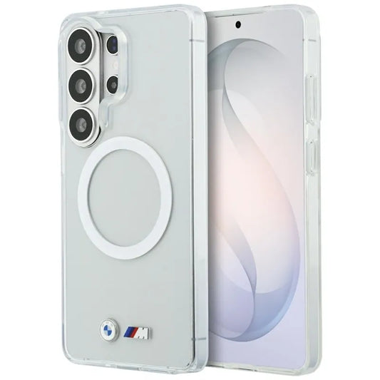 BMW IML Smūgiams Atsparus Metalinis Logotipas MagSafe - Samsung Galaxy S26 Ultra Dėklas (Skaidrus)