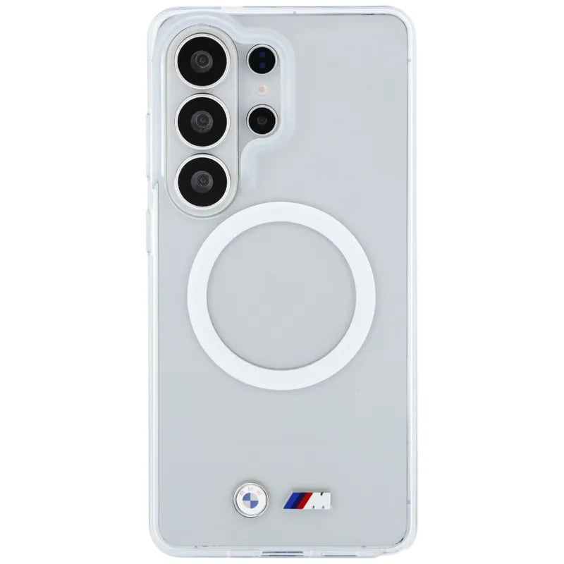 BMW IML Smūgiams Atsparus Metalinis Logotipas MagSafe - Samsung Galaxy S26 Ultra Dėklas (Skaidrus)