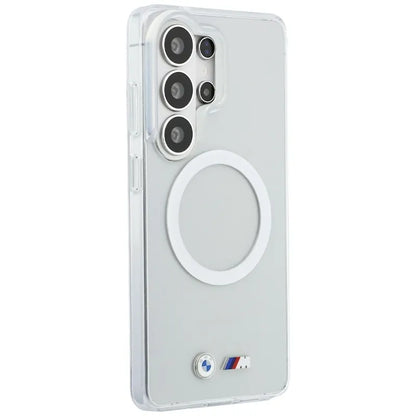 BMW IML Smūgiams Atsparus Metalinis Logotipas MagSafe - Samsung Galaxy S26 Ultra Dėklas (Skaidrus)